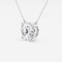 Round Solitaire Pendant