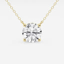 Round Solitaire Pendant
