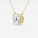 Round Solitaire Pendant