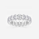 Oval Eternity Band