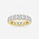 Oval Eternity Band