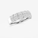 Seven Stone Radiant Wedding Band