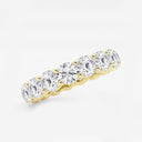 Shared Prong Round Eternity Band