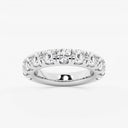 Eleven Stone Round Wedding Band