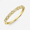 Baguette & Round Diamond Ring