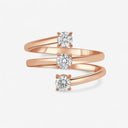 Three Stone Wrap Ring