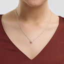 Heart Solitaire Pendant
