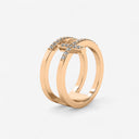 Double Sideways Cross Ring