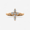 Diamond Cross Ring