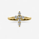Diamond Cross Ring