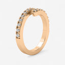 Open Diamond Wrap Ring