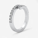 Open Diamond Wrap Ring