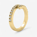 Open Diamond Wrap Ring