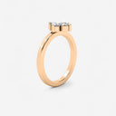 Marquise and Pear Shaped Diamond Butterfly Ring