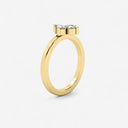 Marquise and Pear Shaped Diamond Butterfly Ring