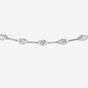 Marquise Station Fashion Necklace