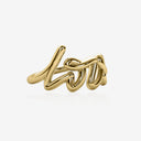 Gold Love Ring