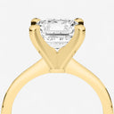Asscher Petite Solitaire Engagement Ring