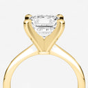 Asscher Petite Solitaire Engagement Ring