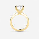 Cushion Petite Solitaire Engagement Ring