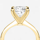 Cushion Petite Solitaire Engagement Ring