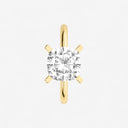 Cushion Petite Solitaire Engagement Ring