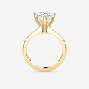 Heart Petite Solitaire Engagement Ring