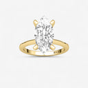Marquise Petite Solitaire Engagement Ring