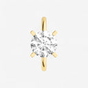 Round Petite Solitaire Engagement Ring
