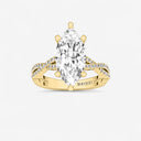 Marquise Double Twist Engagement Ring