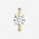 Round Double Twist Engagement Ring