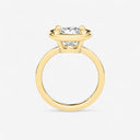 Round Georgian Bezel Set Engagement Ring