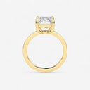 Emerald Basket Solitaire Engagement Ring