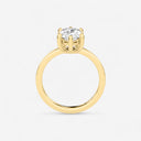 Marquise Basket Solitaire Engagement Ring