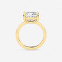 Princess Basket Solitaire Engagement Ring