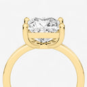 Princess Basket Solitaire Engagement Ring