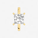 Princess Basket Solitaire Engagement Ring