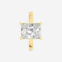 Radiant Basket Solitaire Engagement Ring