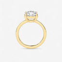 Round Basket Solitaire Engagement Ring