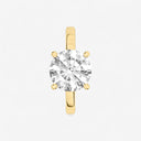 Round Basket Solitaire Engagement Ring