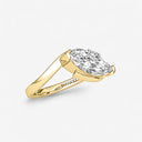 Marquise Bypass Engagement Ring