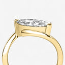 Marquise Bypass Engagement Ring
