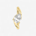 Pear Bypass Engagement Ring