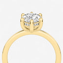 Marquise Hidden Halo Engagement Ring