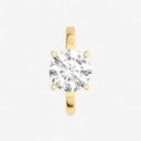 Round Hidden Halo Engagement Ring