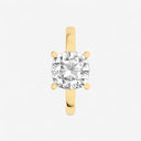 Cushion Hidden Halo Engagement Ring