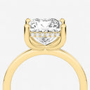 Princess Hidden Halo Engagement Ring