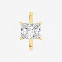 Radiant Hidden Halo Engagement Ring