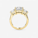 Princess Three Stone Engagement Ring