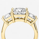 Princess Three Stone Engagement Ring